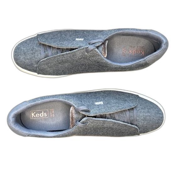 Keds Rise Metro Denim Blue Lace Up Sneaker Shoes Women’s Size 11 Athleisure - Picture 3 of 16